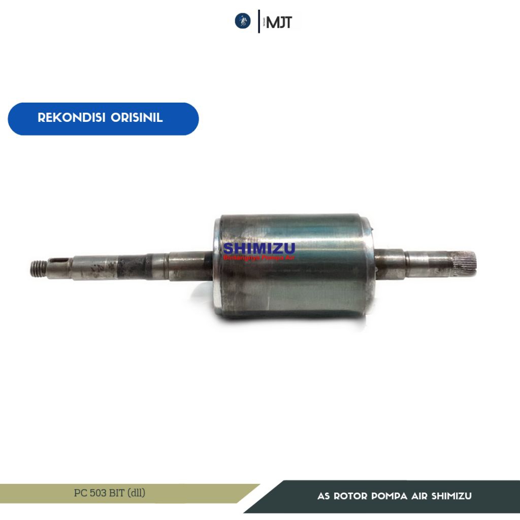 SPAREPART AS ROTOR POMPA AIR JETPUMP SHIMIZU PC 502 BIT - PC 503 BIT