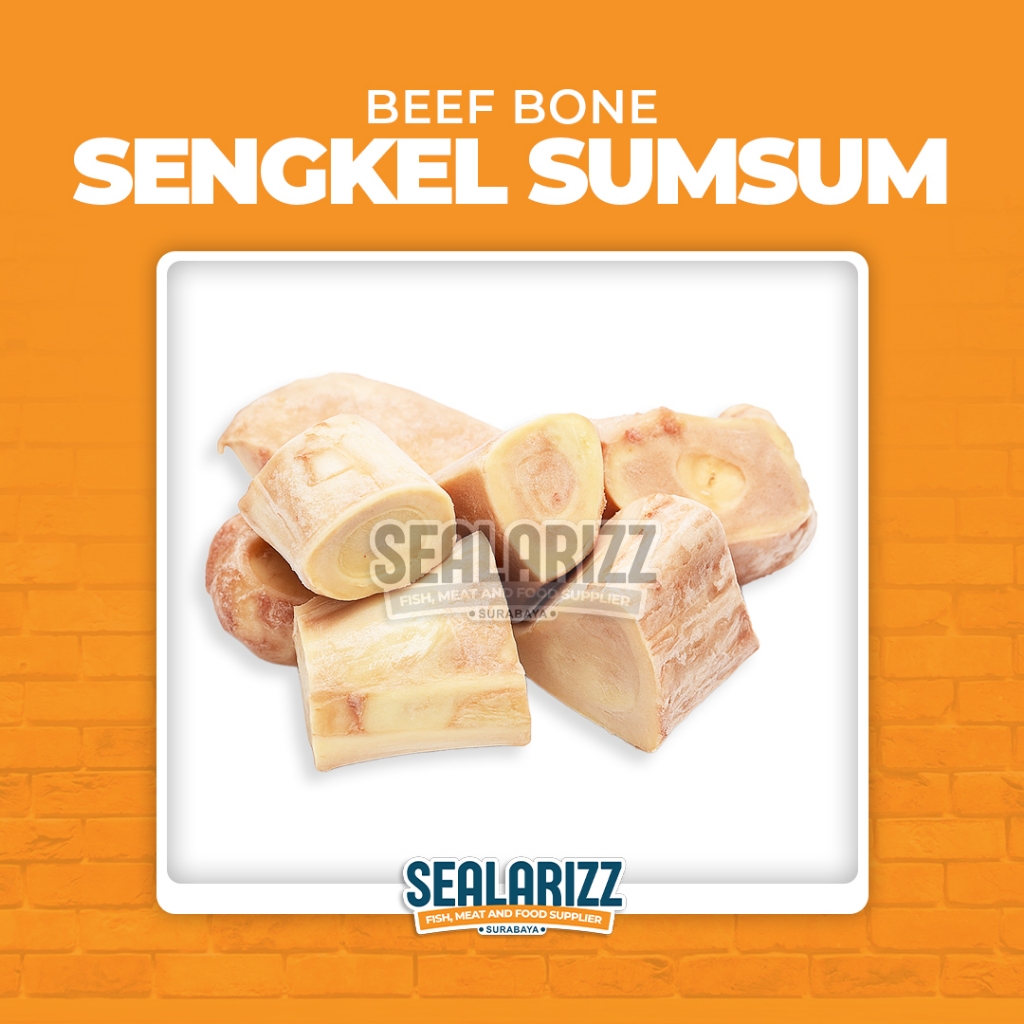 

Sengkel Sum Sum Sapi / Sum Sum Kaki Sapi / Sum Sum Sapi / Tulang Sumsum Bone Marrow