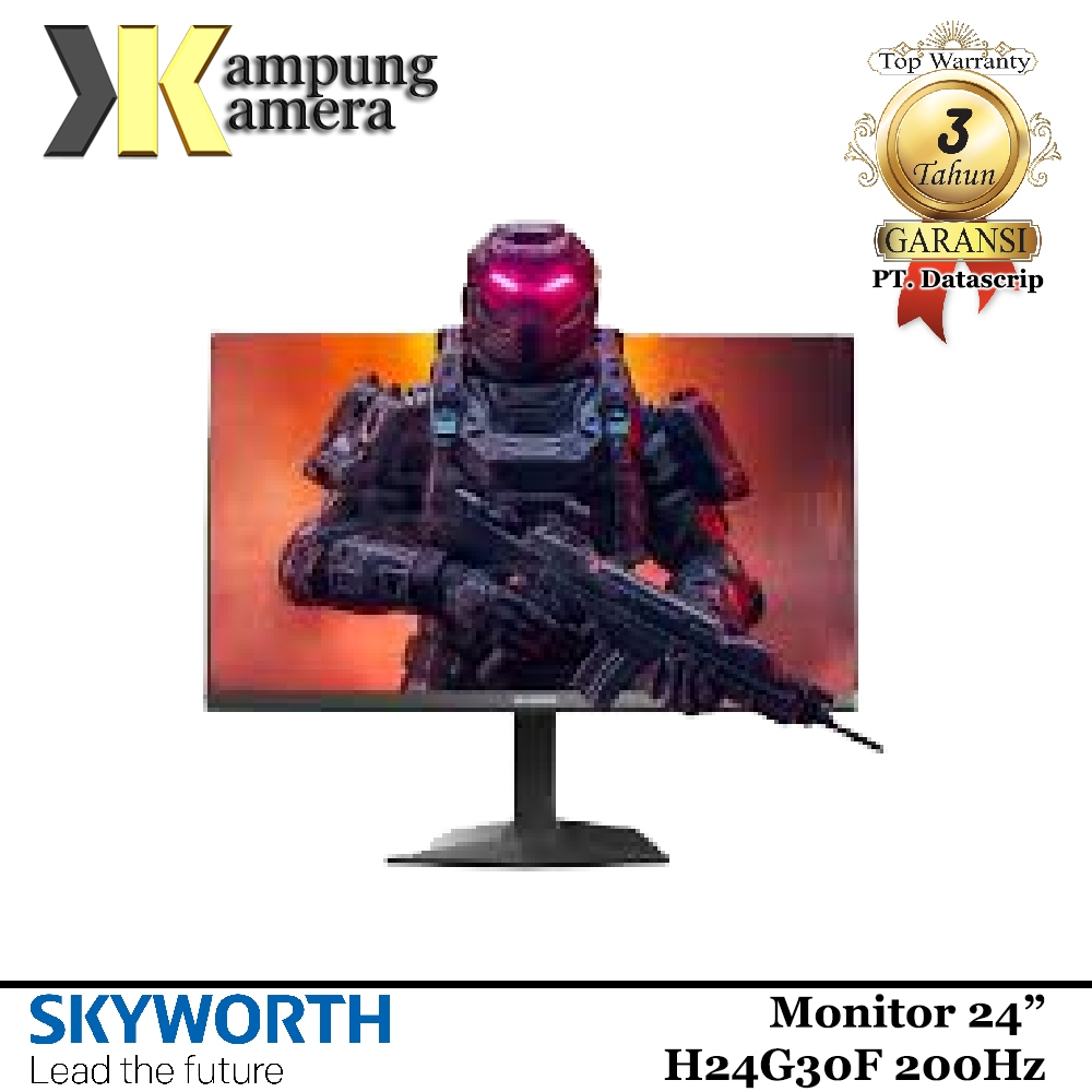 Skyworth H24G30F Monitor Gaming 24 Inch FHD 200Hz