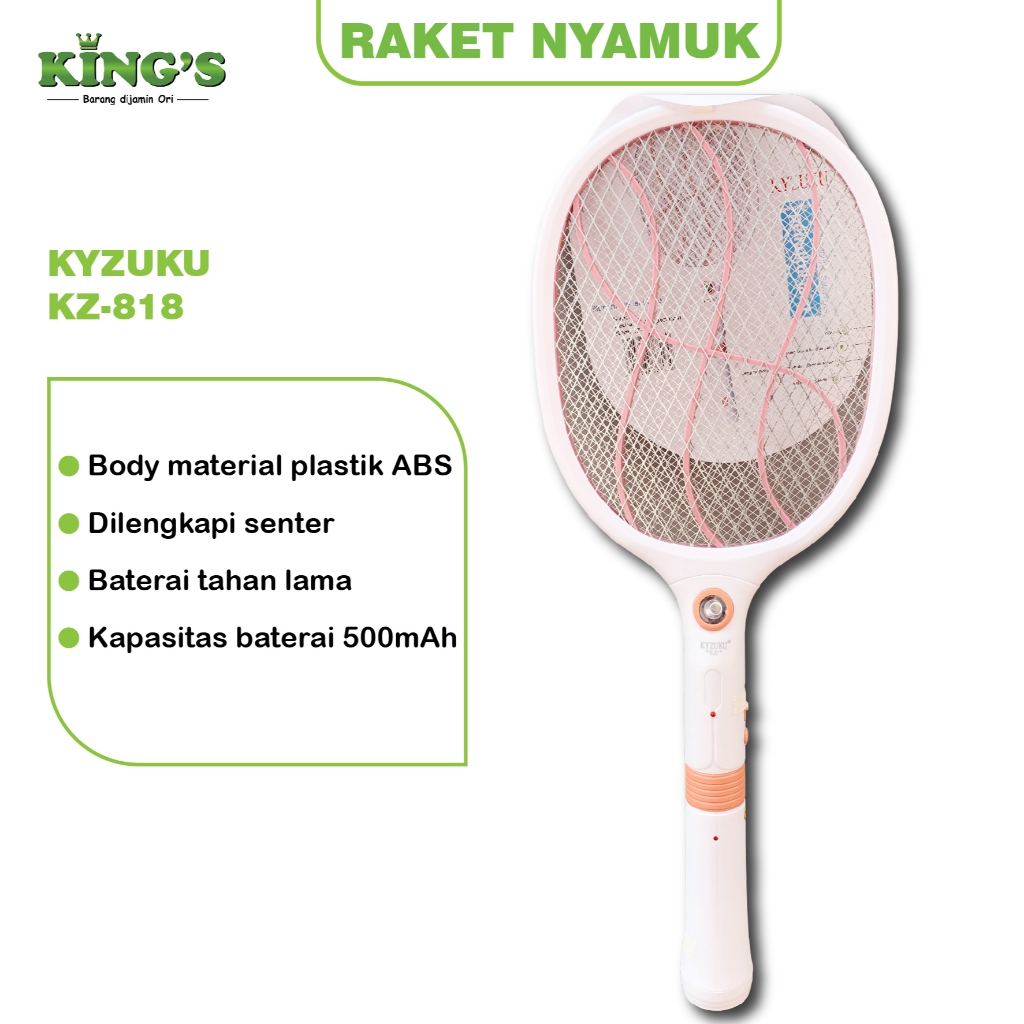 Raket Nyamuk Kyzuku KZ-818 PEMBUNUH SERANGGA TERMURAH