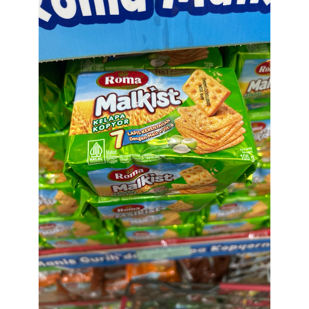

Roma malkist kelapa kopyor 105gram