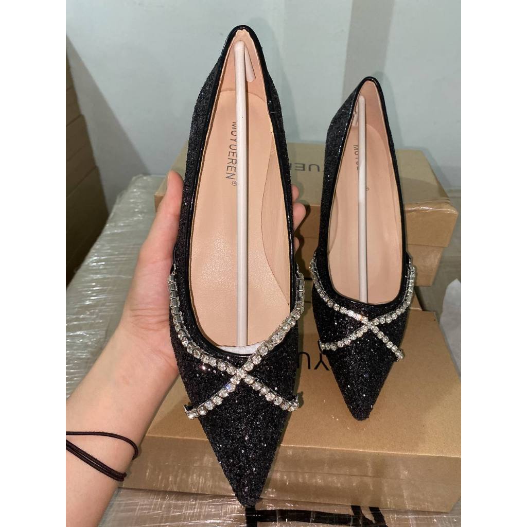 SEPATU HEELS 3cm WANITA PESTA / SEPATU PESTA / WEDDING SHOES / SEPATU WANITA PREMIUM S16