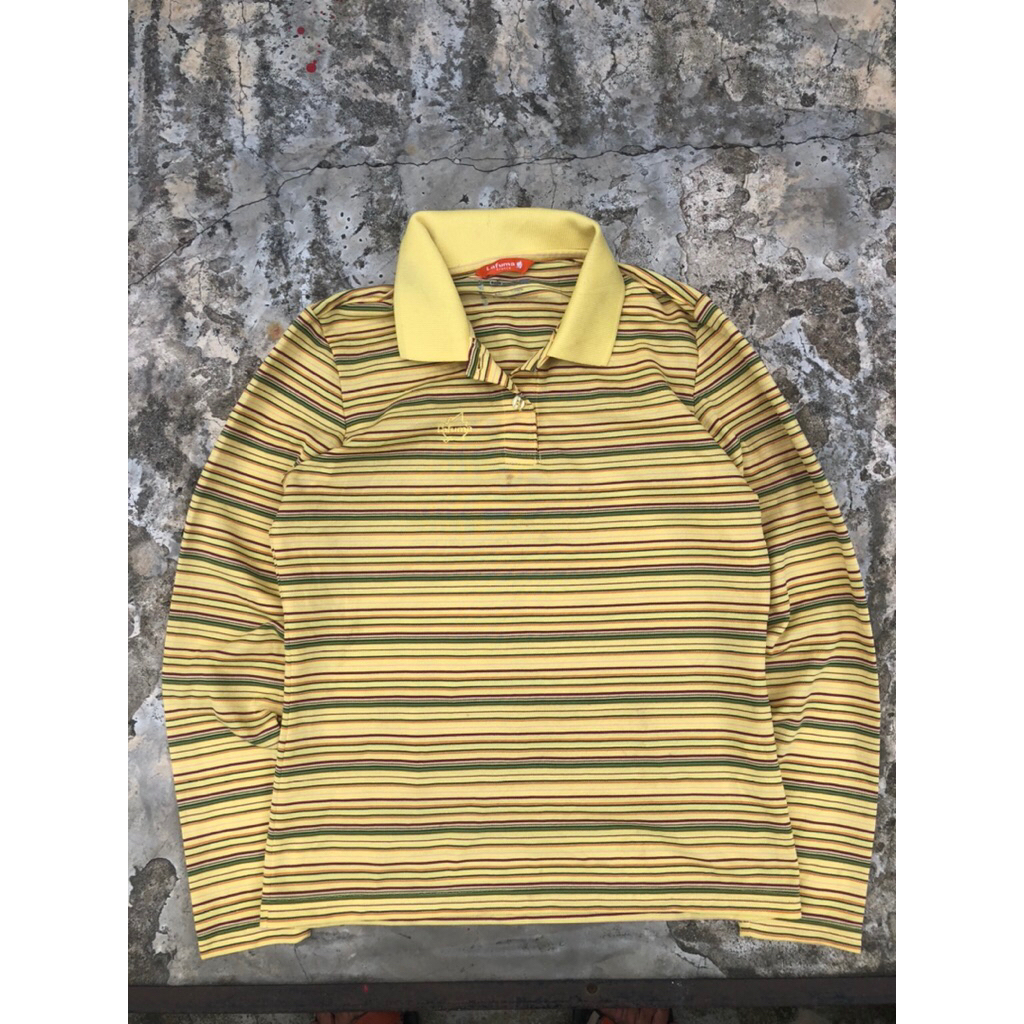 lafuma garis garis lengan panjang second