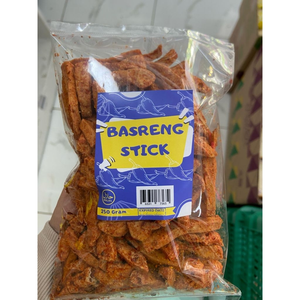 

BASRENG ANEKA BENTUK PEDAS GURIH 250GR
