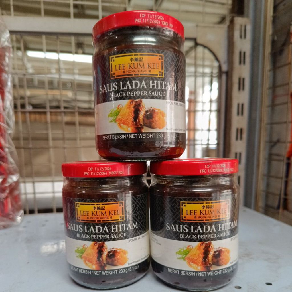

Saus Lee Kum Kee black paper sauce Lada hitam 230gr
