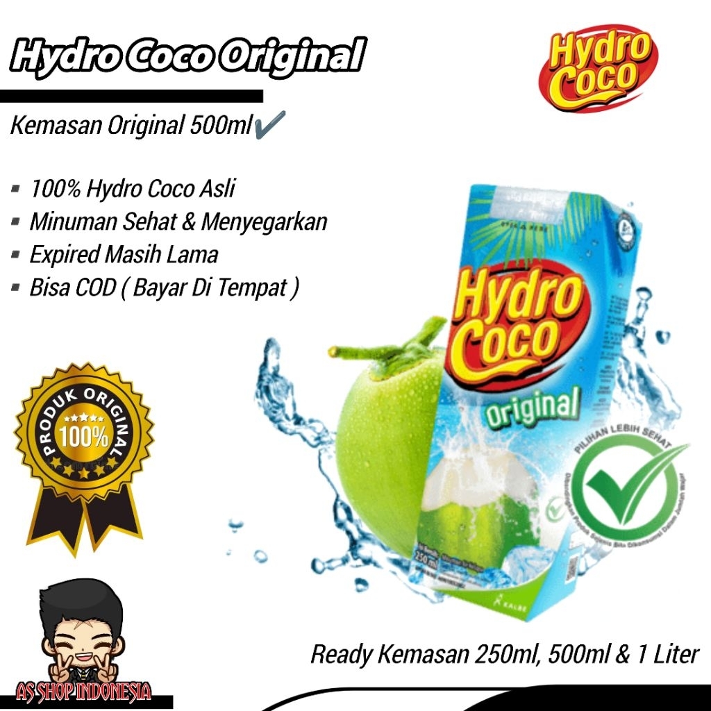 

Hydro Coco Original Kemasan 500ml Termurah