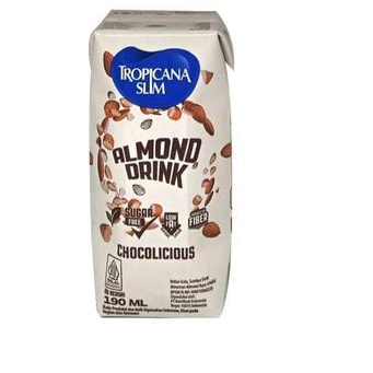 

TROPICANA SLIM RTD ALMOND DRINK CHOCO 190 ML