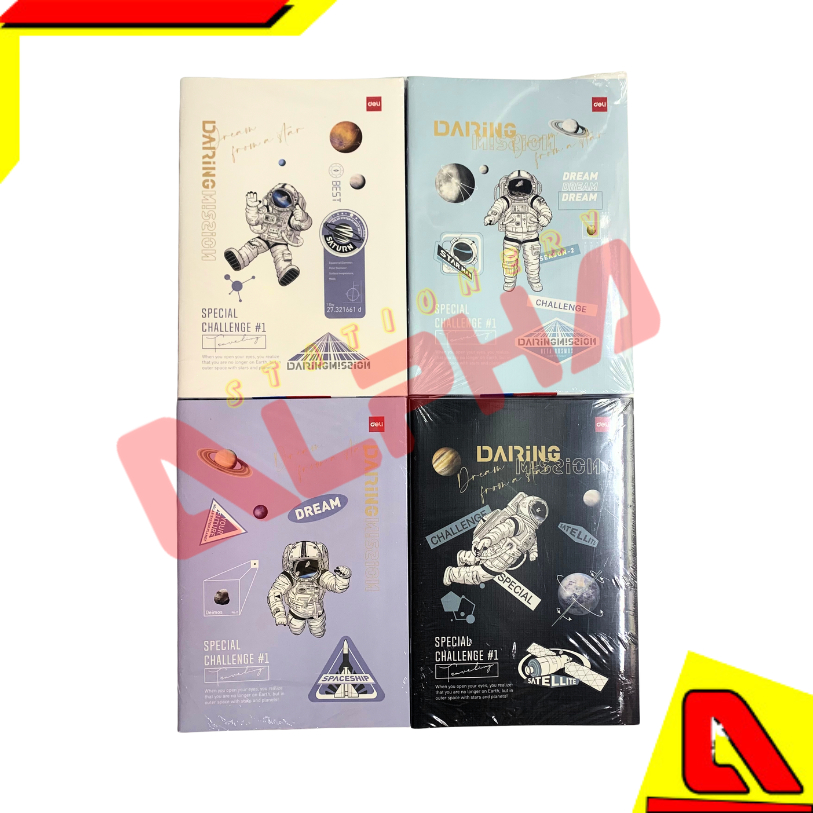 

BUKU TULIS WRITING BOOK BUKU BERGARIS DELI ISI 42 B5 BOXY SERIES ZERO GRAVITY 3