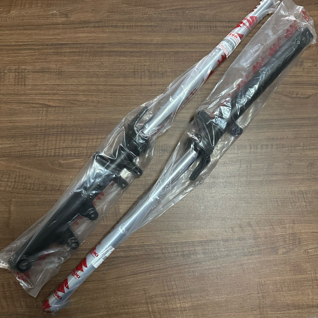 SATRIA FU 150 AS TABUNG DEPAN SHOCK ASSY SET KIT SHOK SOK KIRI KANAN PIPE TUBE FRONT FORK COVER MOTO