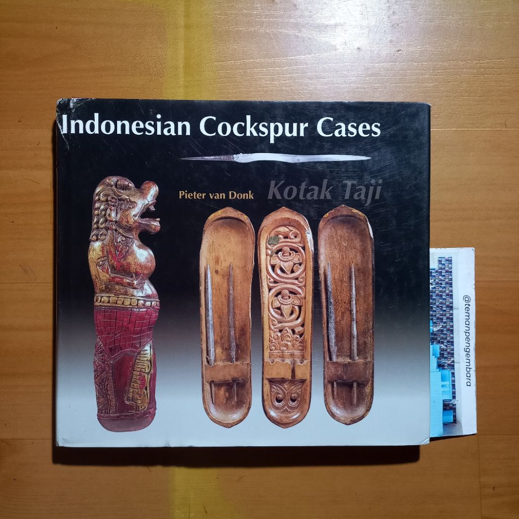 Buku Indonesian Cockspur Cases Kotak Taji Bali Lombok Sulawesi Kalimantan pieter van donk