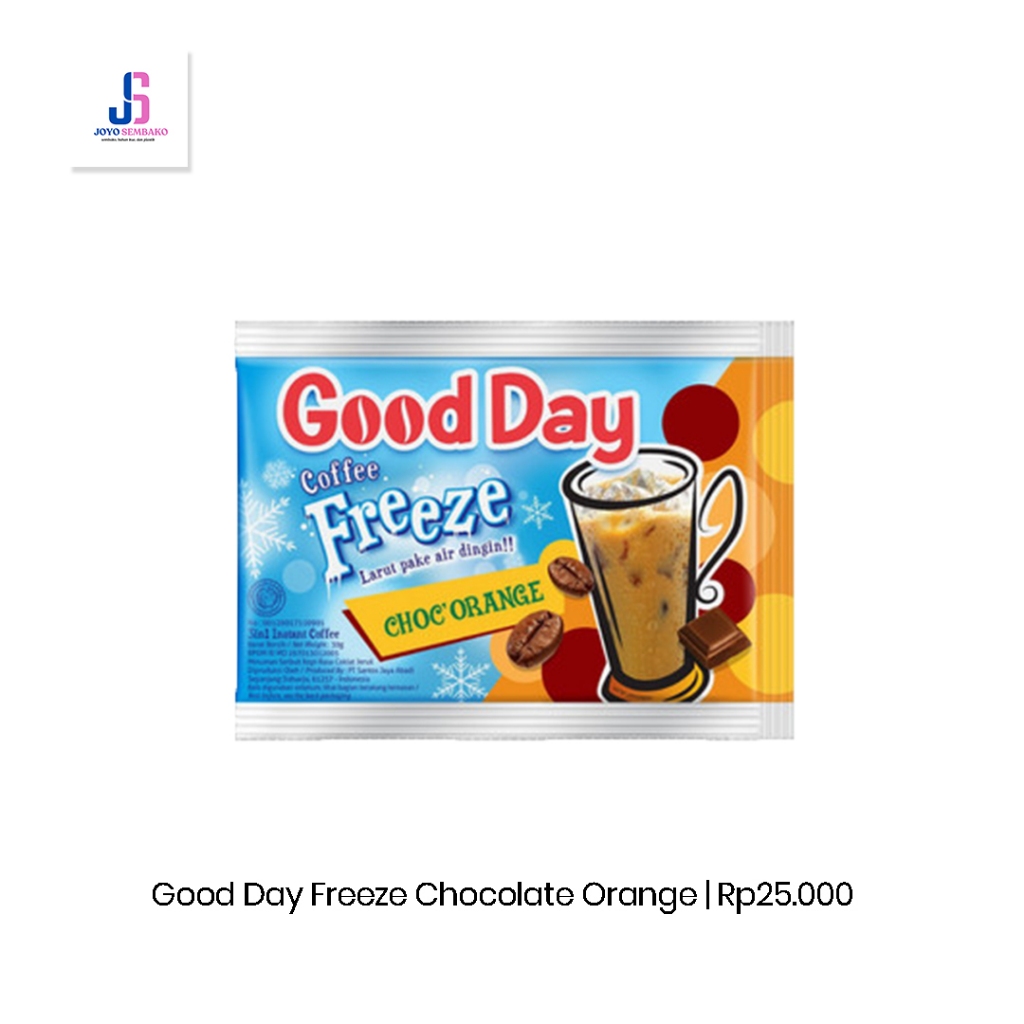 

Good Day Freeze Chocolate Orange