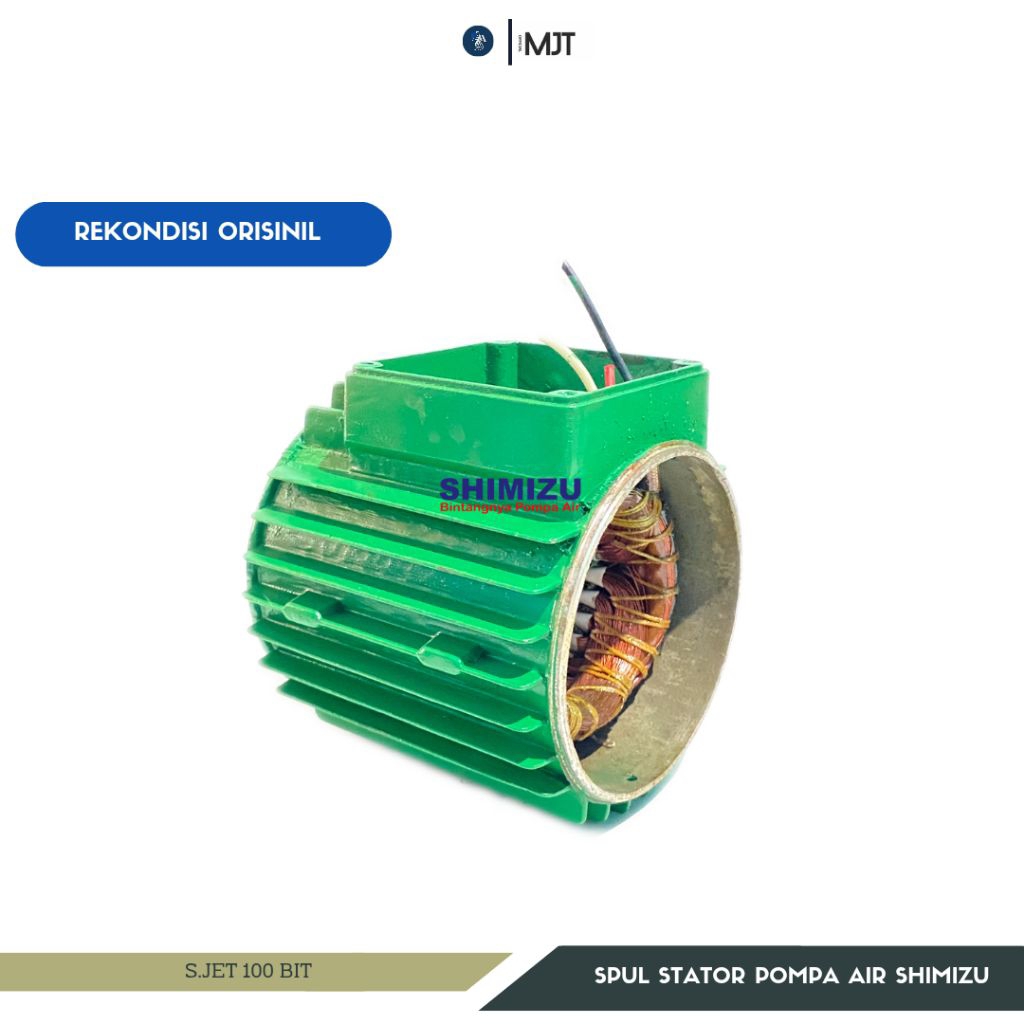 SPAREPART SPUL STATOR POMPA AIR SEMI JETPUMP SHIMIZU JET 100 BIT ORISINIL