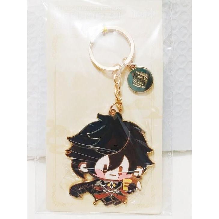 Metal Keychain Genshin Impact:Zhongli