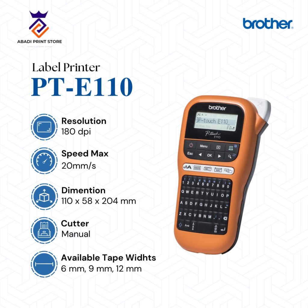 

Printer Label Brother PT-E110