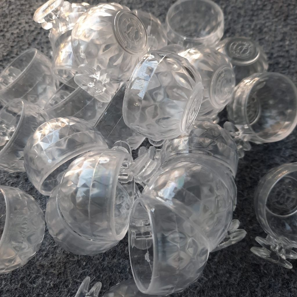 CEPUK NO 4 DIAMOND UNTUK BURUNG KECIL CEPUK NEKTAR WADAH TEMPAT PAKAN MINUM BURUNG KOLIBRI NINJA PLE