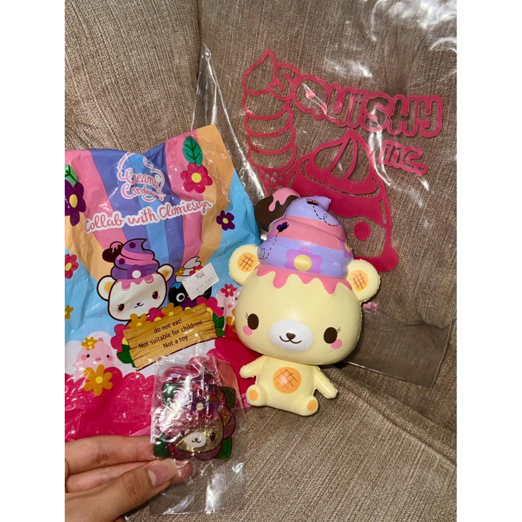 ❗️MURAH, BACA DESKRIPSI❗️Preloved Licensed Squishy | Mainan Preloved Squishy (Creamiicandy, Yummibea