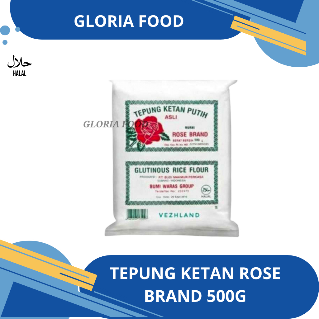 

TEPUNG KETAN ROSE BRAND - 500 GR