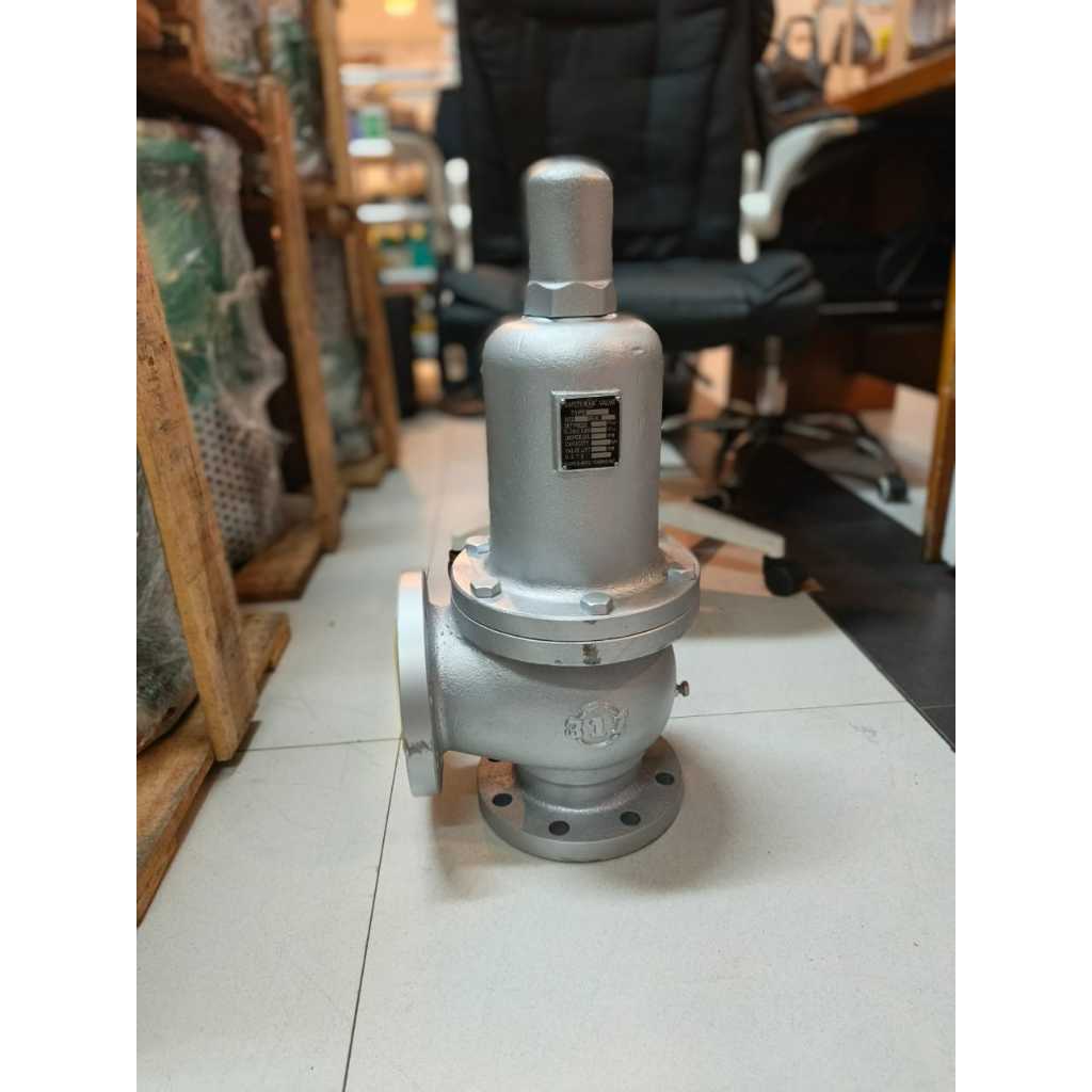 Safety Valve 2,5" inch DN65 Merk 317 Flange 21/2" Non Handle Cast iron katup
