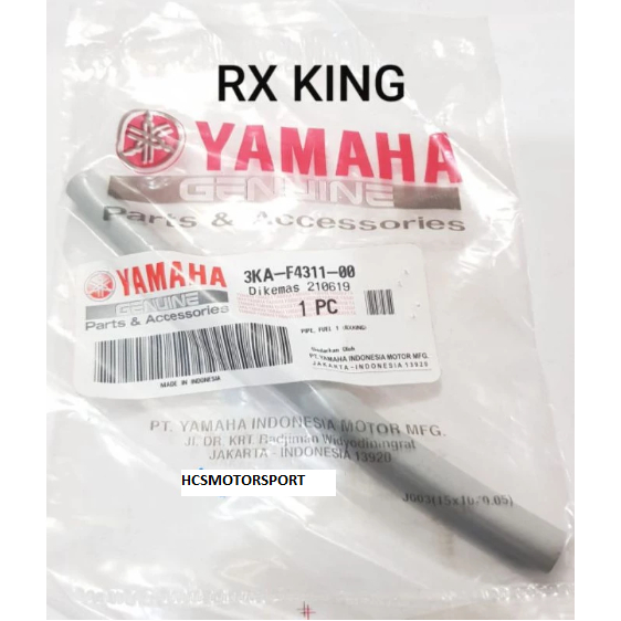 SELANG KRAN TANGKI MINYAK BENSIN RX KING ORIGINAL