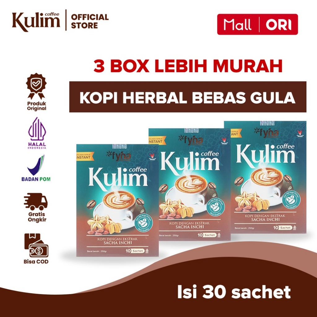 

KULIM COFFEE 3 Box - Membantu Turunkan Tekanan Darah Tinggi
