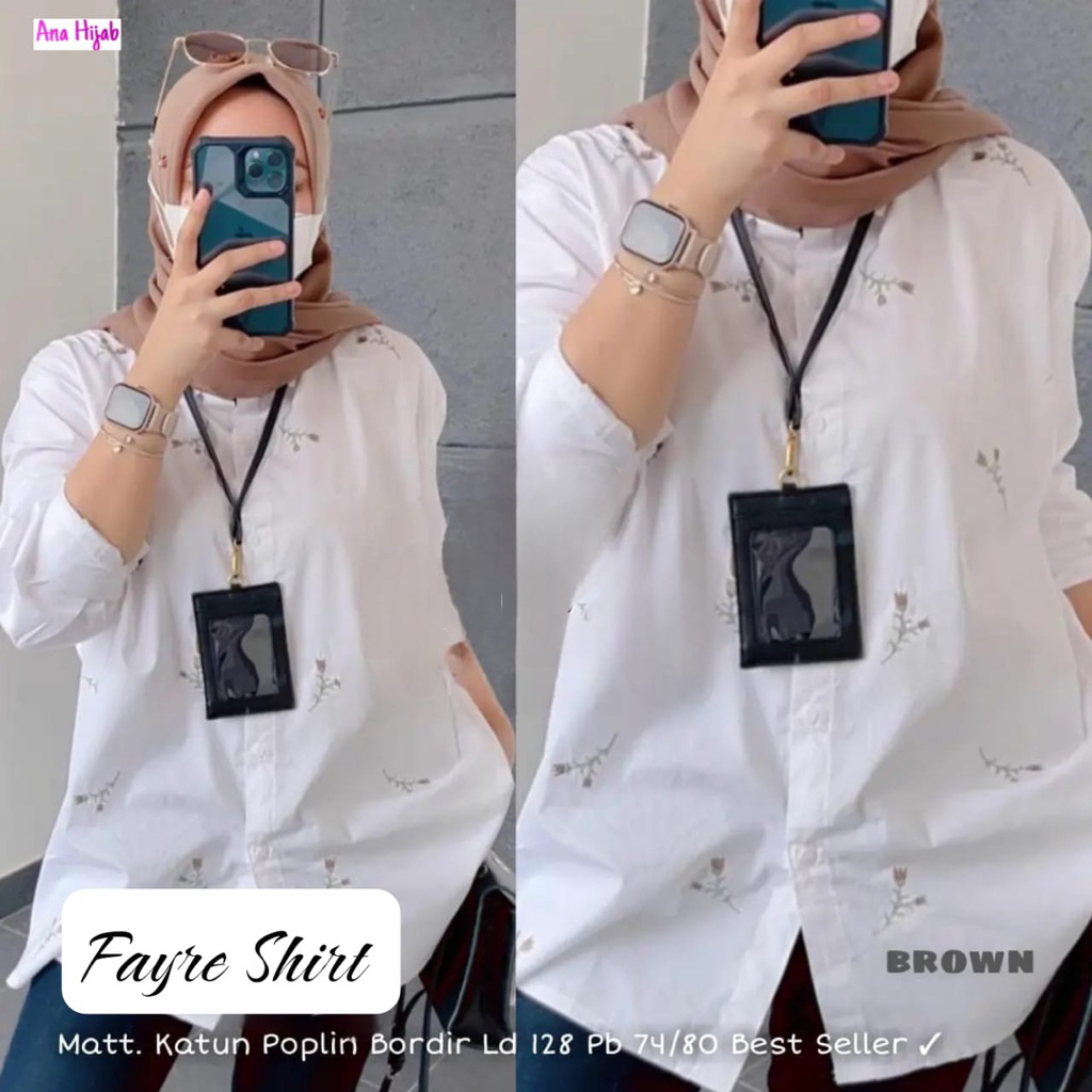 BAJU KERJA / KEMEJA KERJA / KEMEJA PUTIH / BLOUSE PUTIH / BAJU KERJA WANITA