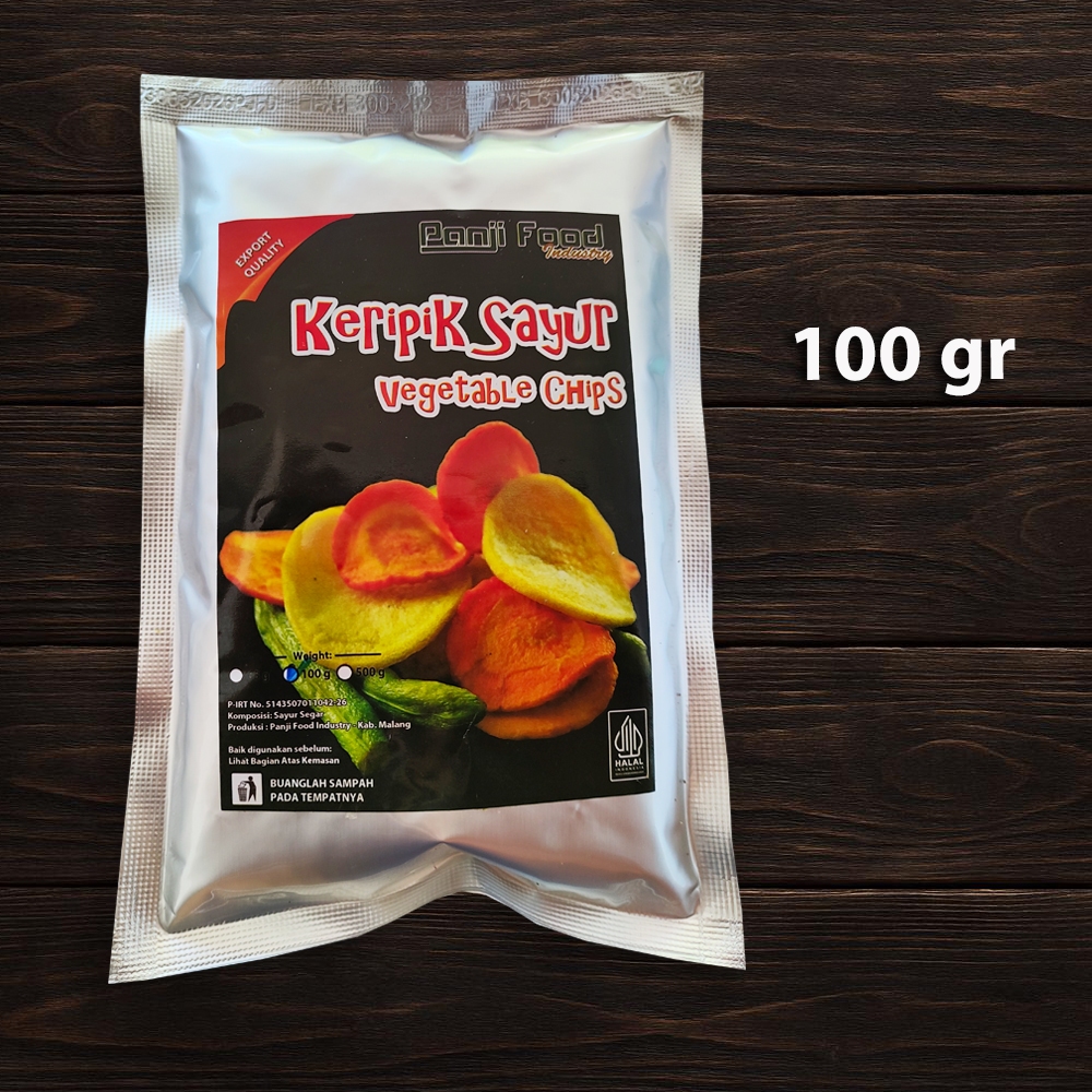 

Keripik Sayur | Crispy Veggie Chips 100gr
