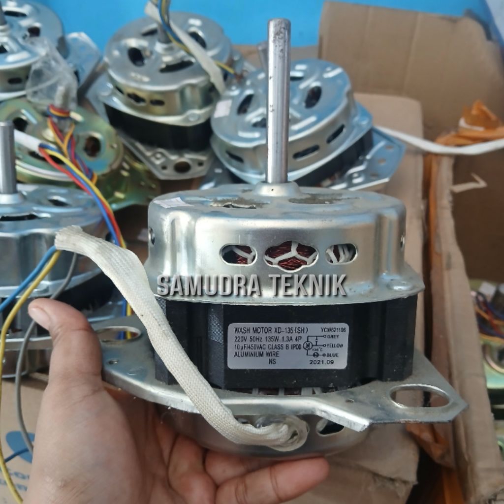 DINAMO WASH MOTOR XD-135 SHARP MESIN CUCI NS