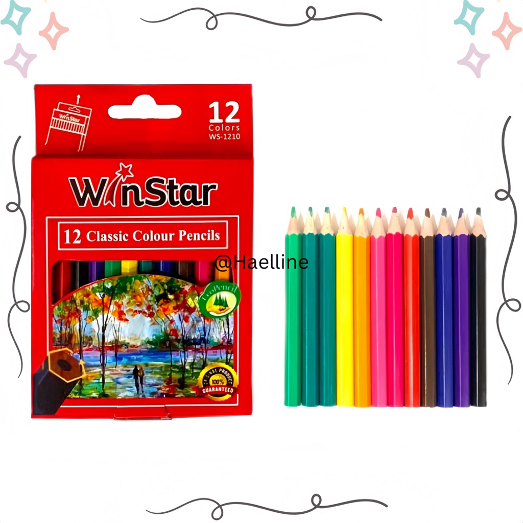 

[Grosir] Pensil warna Kecil 1 Set isi 12 Warna