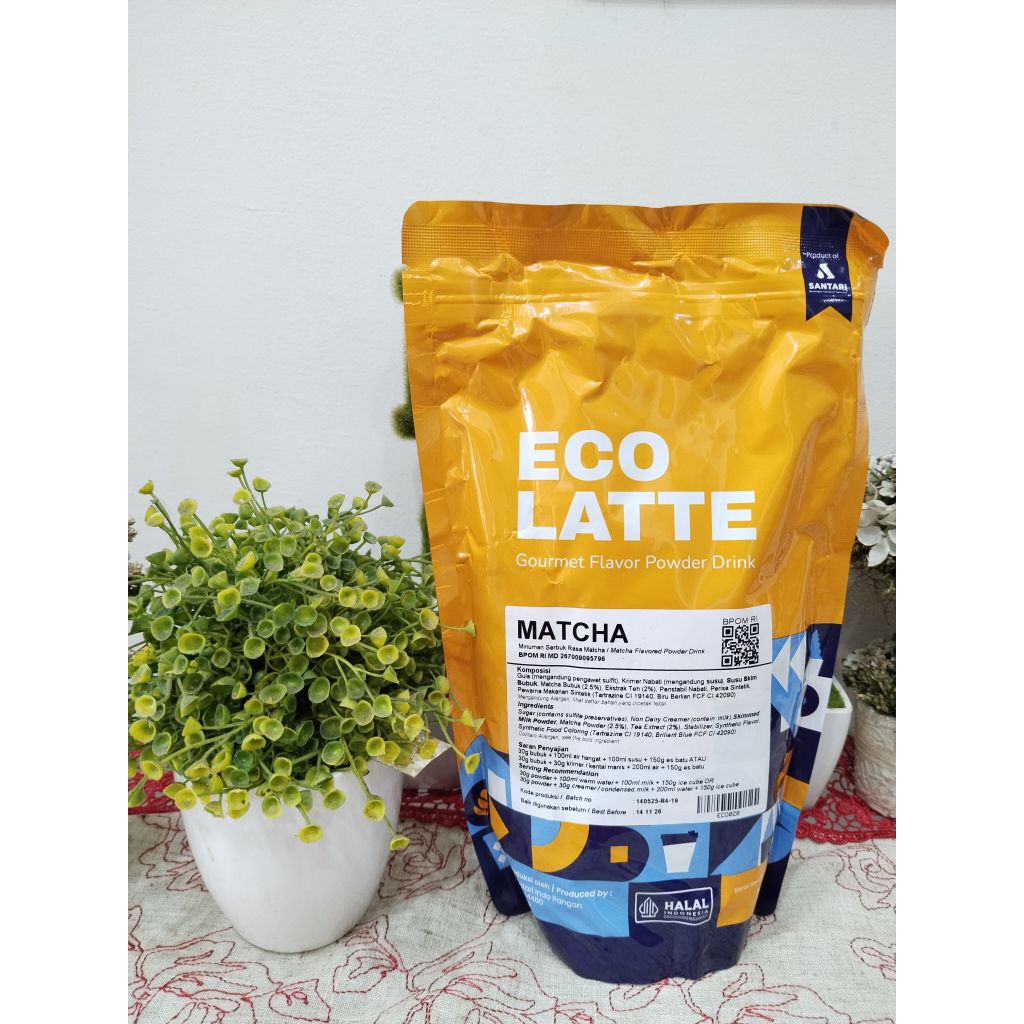 

Ecolatte Matcha - 1000 gram
