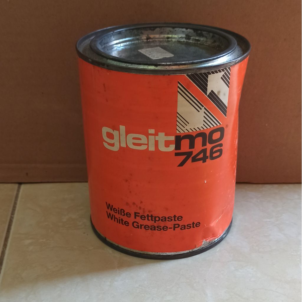 white Grease gemuk Putih plastik pu gleitmo 746  - 1 kg