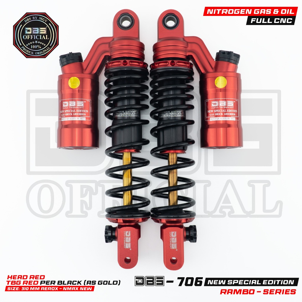 DBS 706 New Special Edition Series Shock Belakang Matic Aerox NmaxNew 310mm