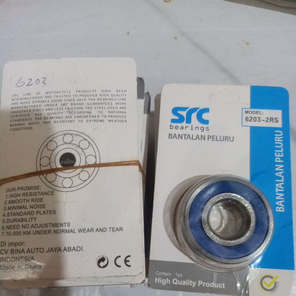 Bearing motor/klaker depan belakang motor/bearing klaker motor