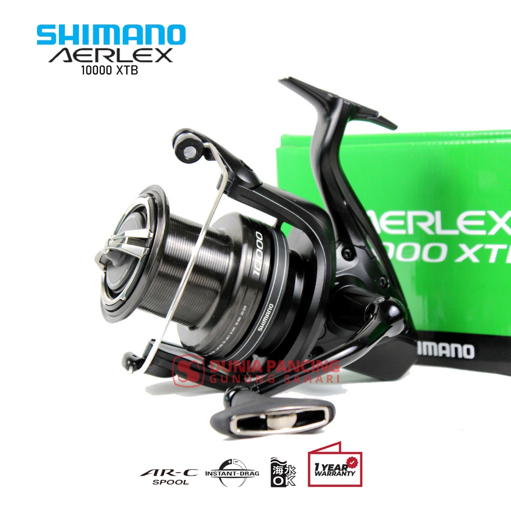 Reel Shimano Spinning Surf / Pasiran Aerlex 10000XTB DRAG MAX 15KG