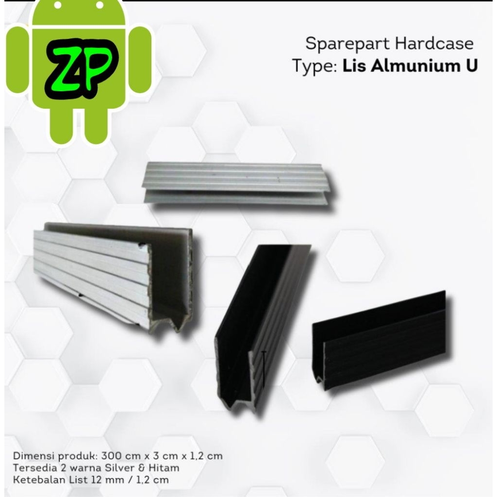 List M list aluminium M list hardcase