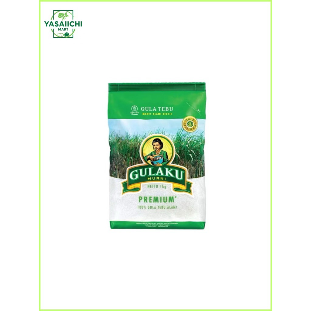 

Gula Pasir Premium Hijau Gulaku 1kg