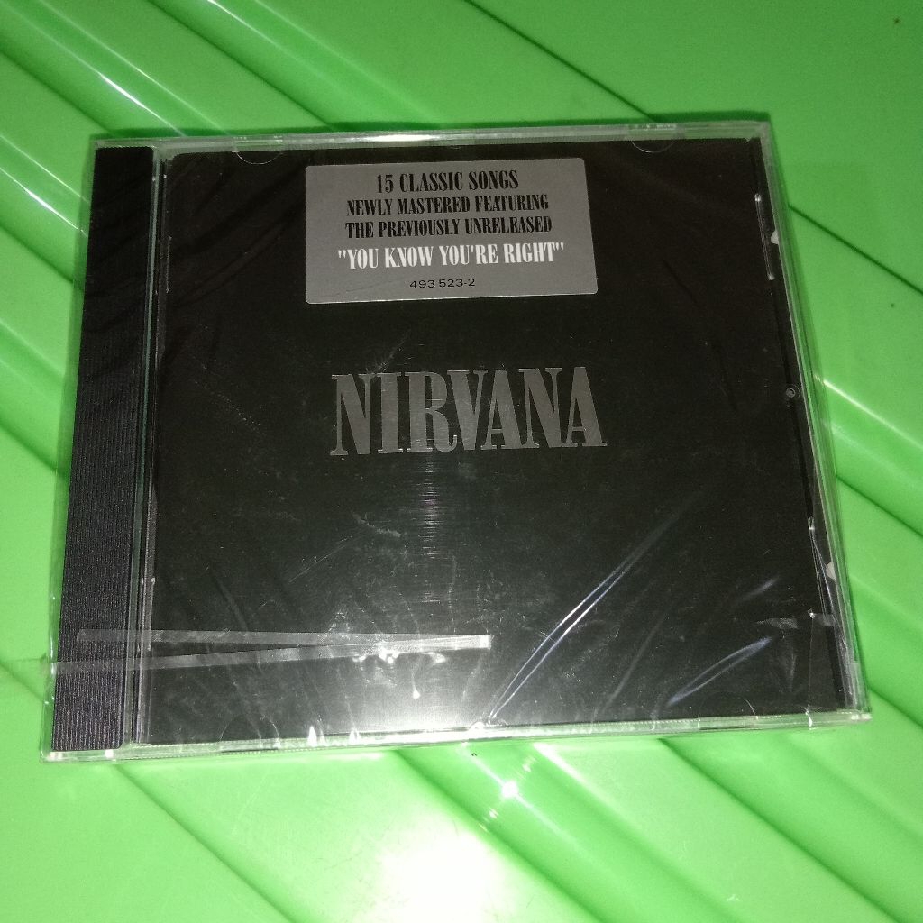 CD NIRVANA - BLACK