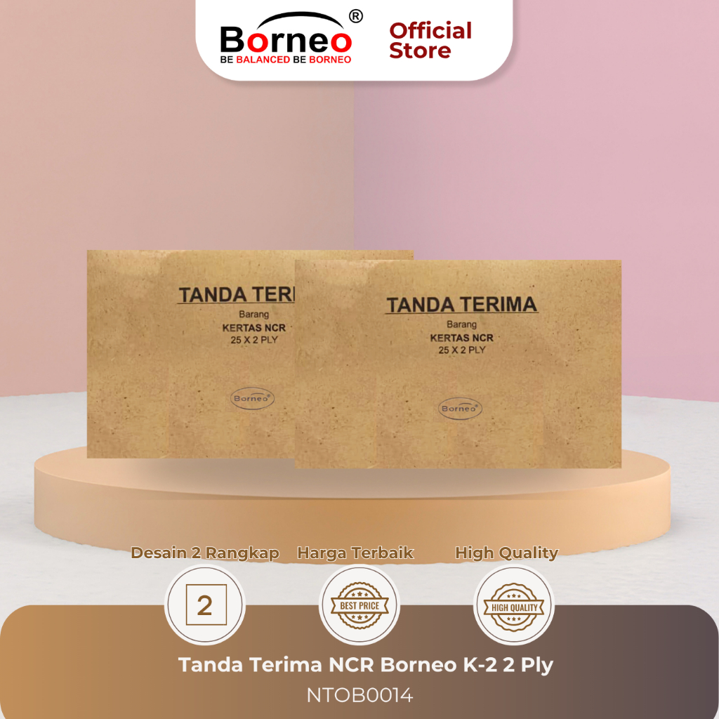 

Tanda Terima NCR Borneo K-2