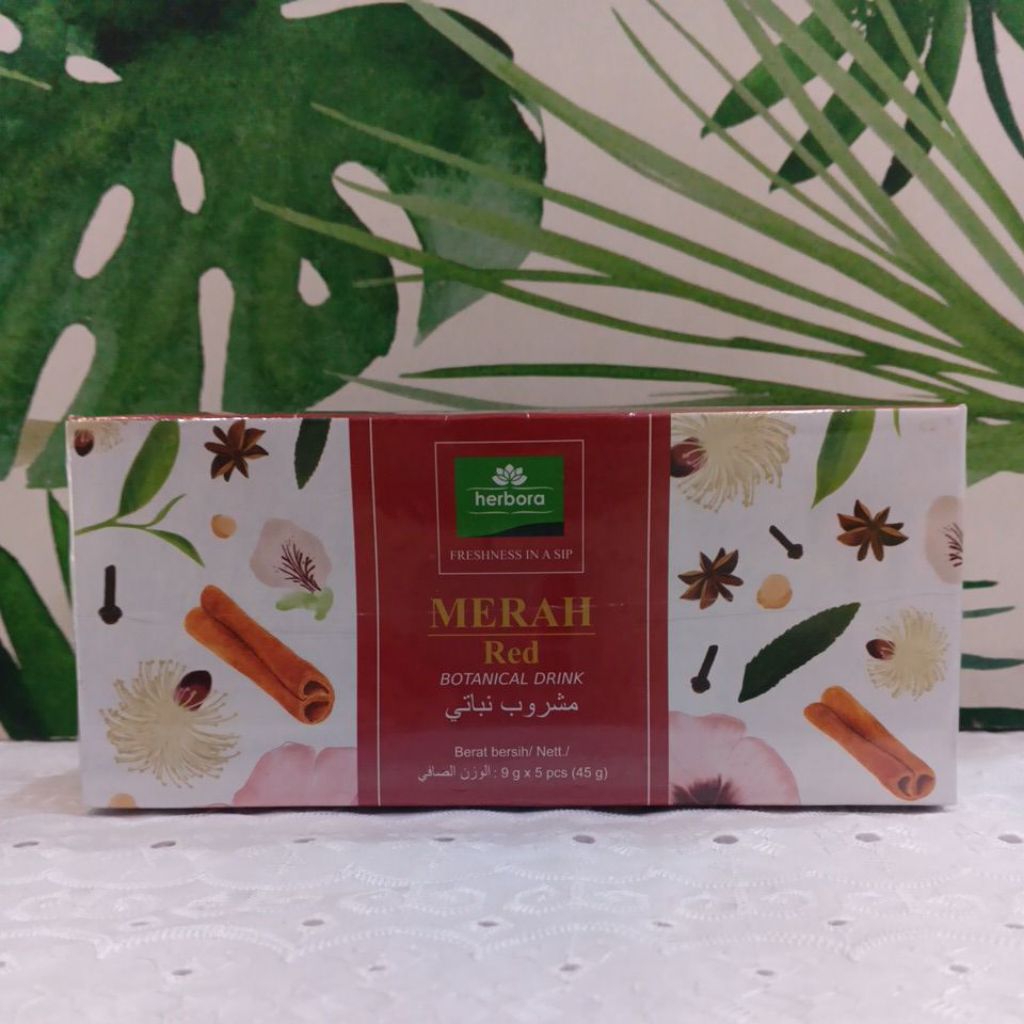 

Herbora Teh Merah 9gr × 5pcs