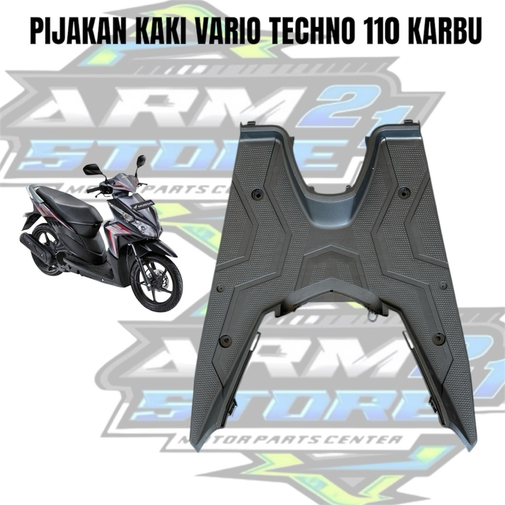 PIJAKAN KAKI VARIO TECHNO 110 KARBU 2009-2012 / DEK PIJAKAN KAKI VARIO TECHNO 110 KARBU 2008-2012