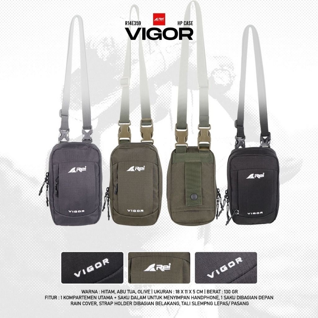 Arei Tas Hp Case Vigor Tas Selempang Travel Pouch Arei Outdoorgear