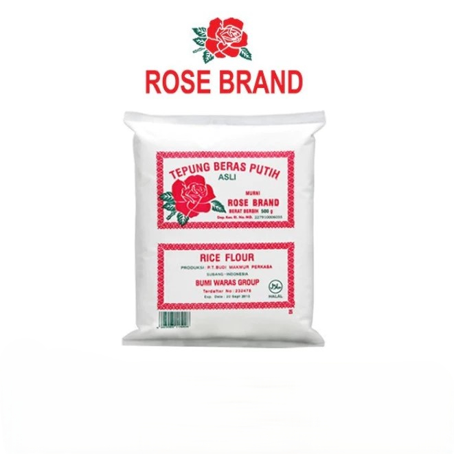 

Tepung Beras Rose brand 500gr gram