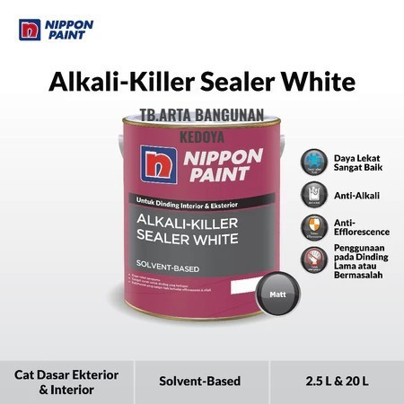 Nippon Alkali Killer Sealer White - 2,5 Liter (Gallon)