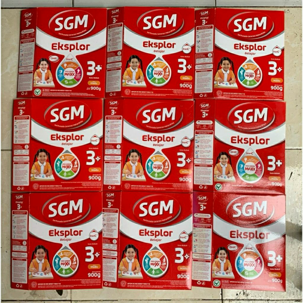 

KARDUS BEKAS SGM 900gram 3+