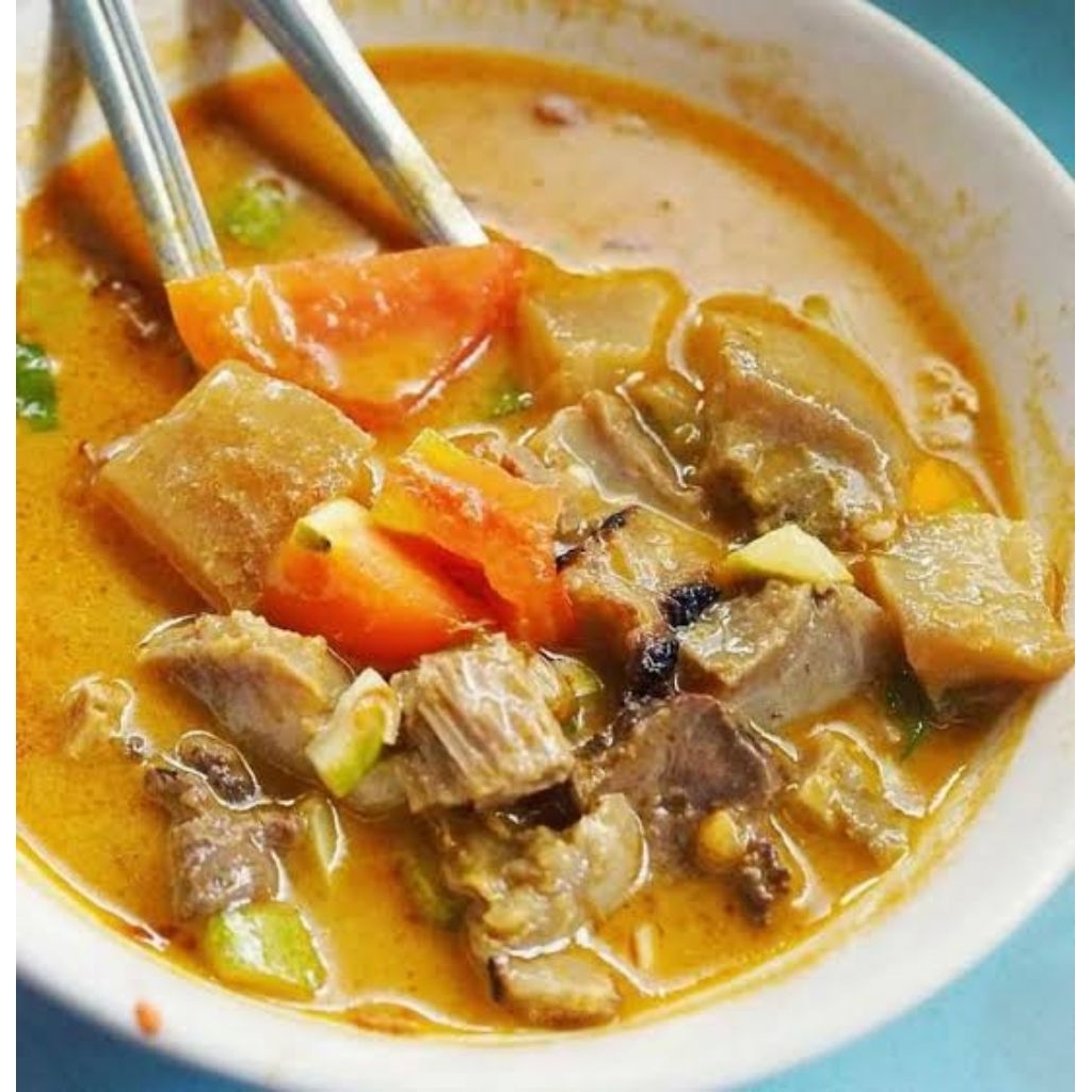 

soto tangkar daging + kikil