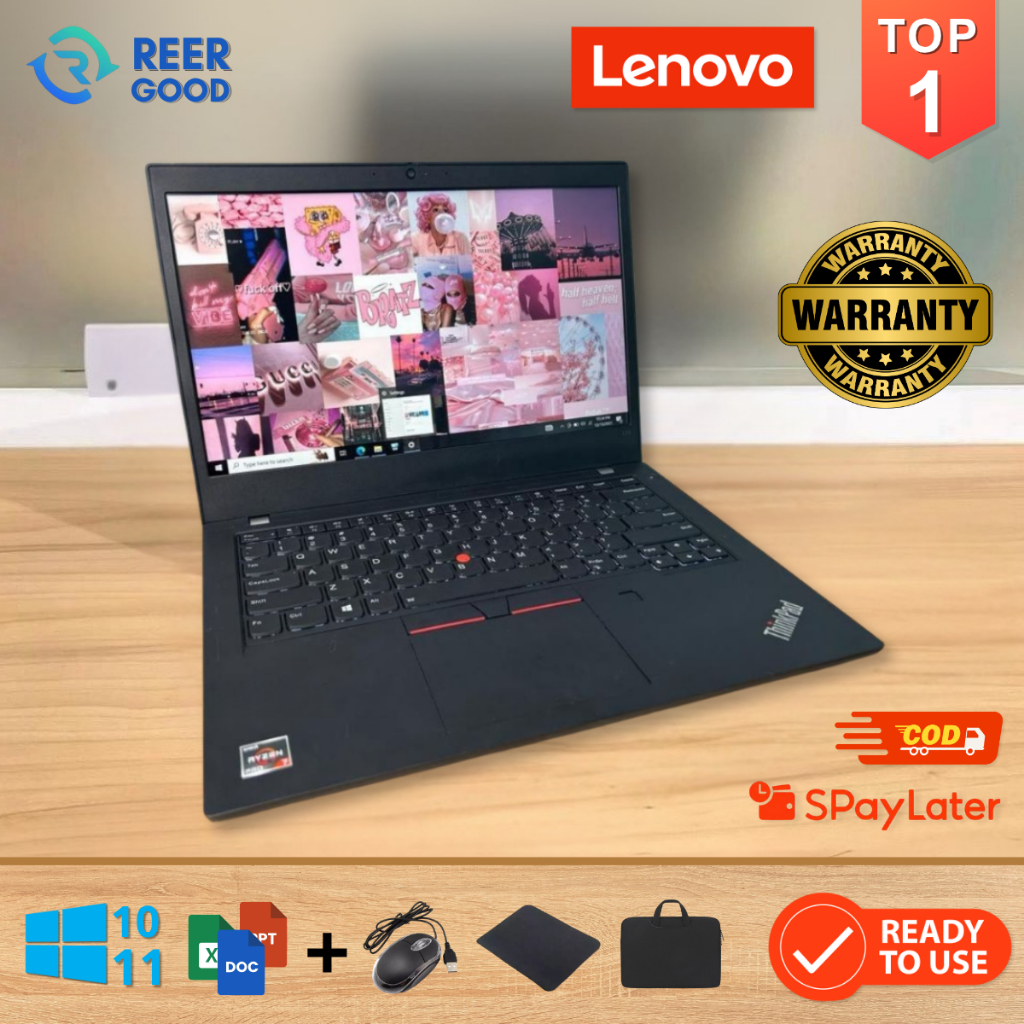 Laptop Lenovo Thinkpad L14 AMD RYZEN 7 PRO SECOND BERKUALITAS BERGARANSI