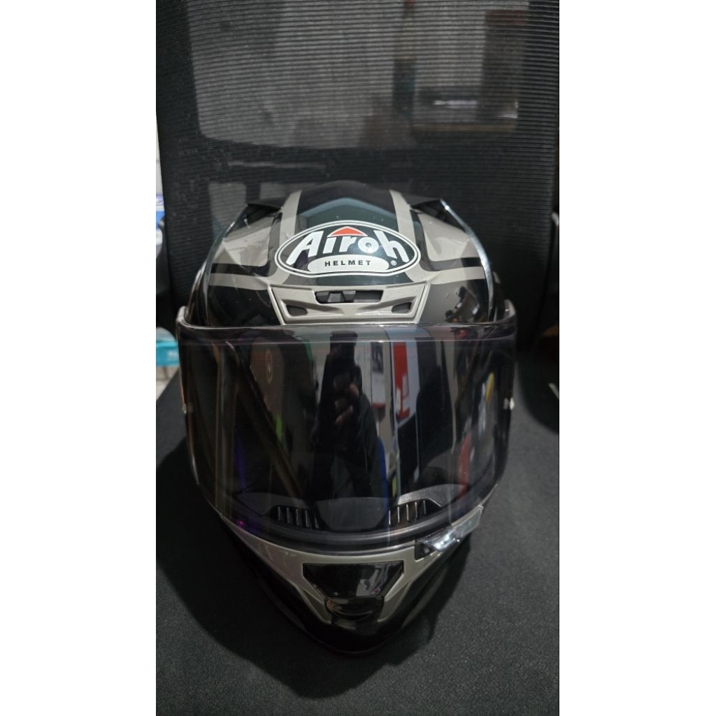 Airoh Valor Marshall Grey Size XL Fit L Helm Fullface