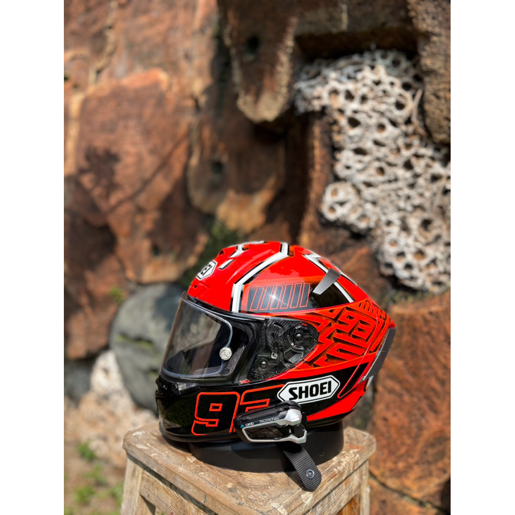 Shoei x14 red ant size L