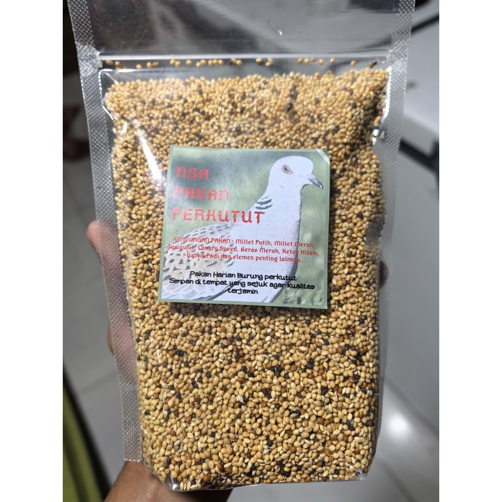 milet Racik perkutut tekukur 500g
