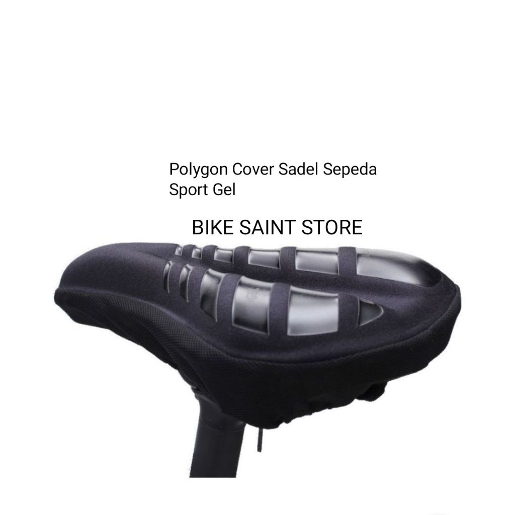 Polygon Cover Sadel Sepeda Sport Gel