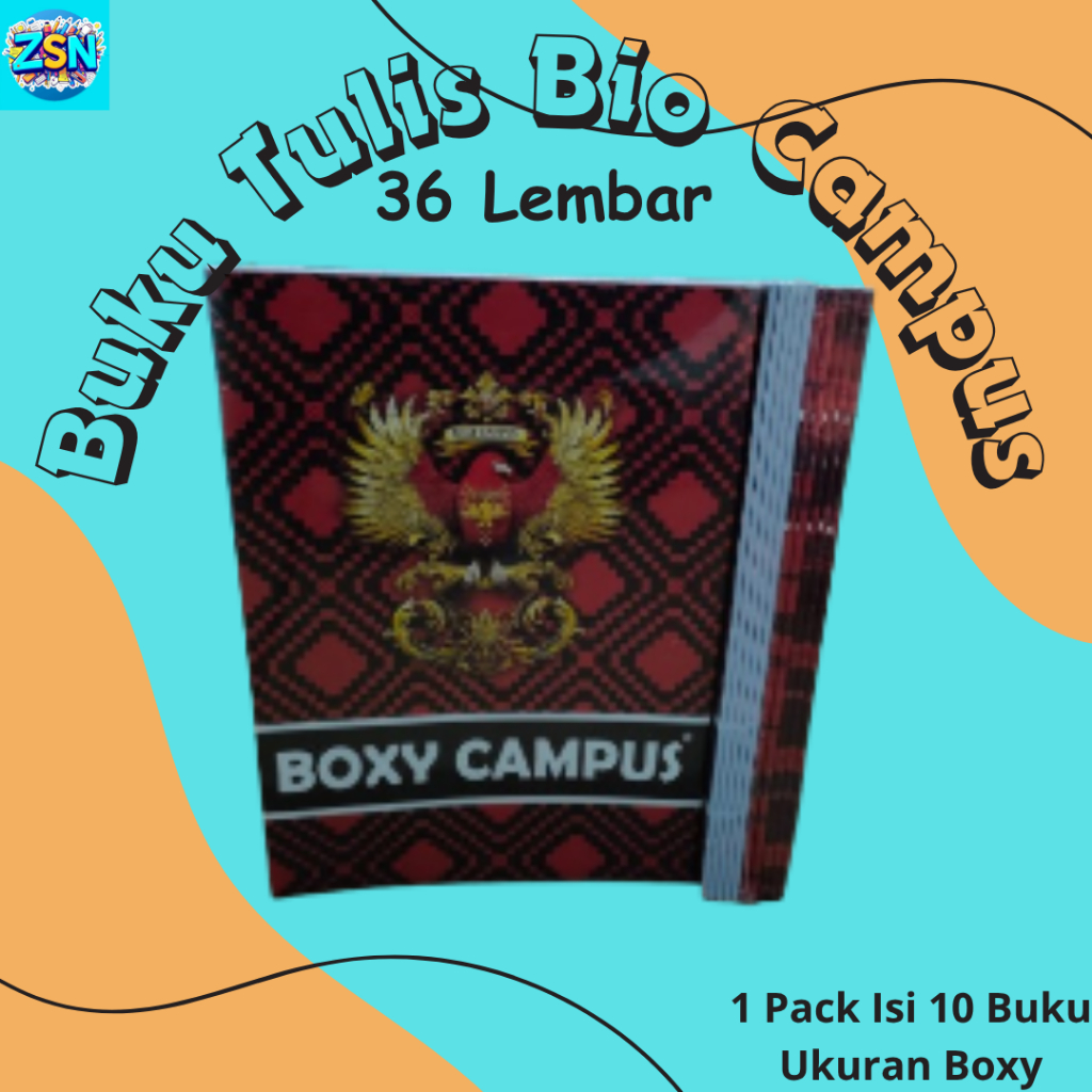 

Buku Tulis Sekolah Buku Tulis Bio Campus 36 Lembar 1 Pack Asli Termurah